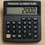 Lire la suite à propos de l’article Calcul pension alimentaire pour un revenu de 2000 euros