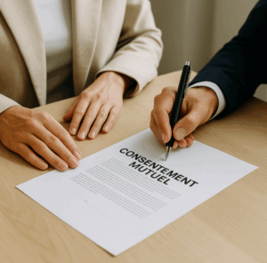 Lire la suite à propos de l’article Réussir mon divorce à l’amiable (ou par consentement mutuel) : Le guide complet en 10 chapitres