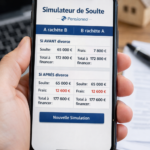 Lire la suite à propos de l’article Simulateur de soulte : estimer le coût réel d’un rachat de part immobilière après une séparation