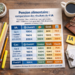 Lire la suite à propos de l’article Pension alimentaire : quand 4 intelligences artificielles donnent 4 réponses très différentes