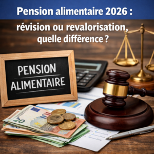 Lire la suite à propos de l’article Pension alimentaire 2026 : révision ou revalorisation, quelle différence ?